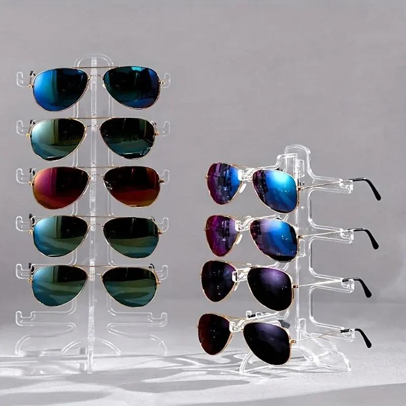 

1 шт. Новая многофункциональная настольная стойка для хранения без перфорации, стойка для хранения очков