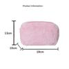 1 Pcs Plush Cosmetic Bag Pencil Girl Candy Color Hand Bag Banquet Party Lady Cosmetic Bag Makeup
