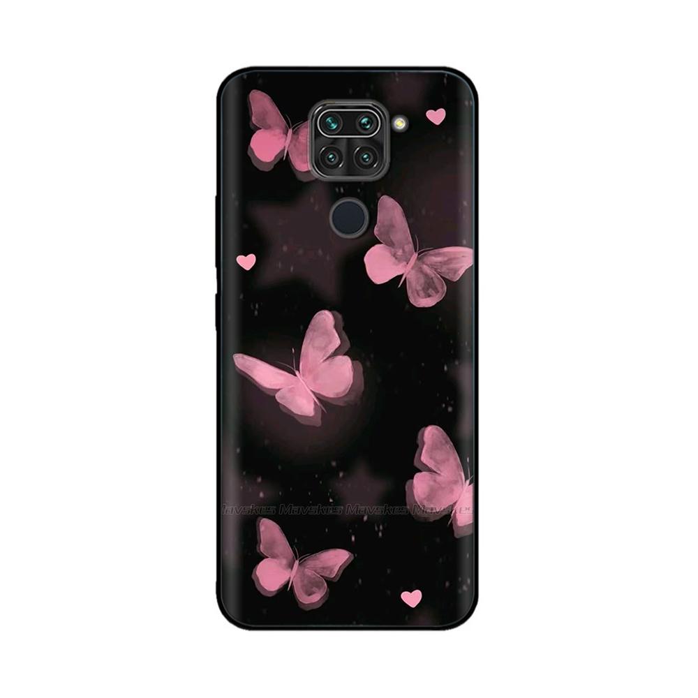 Cute Panda Back Cover For Redmi Note 9 Case For Xiaomi Redmi Note 9 Cases Note9 Soft Liquid Silicone Full Coverage Phone Case