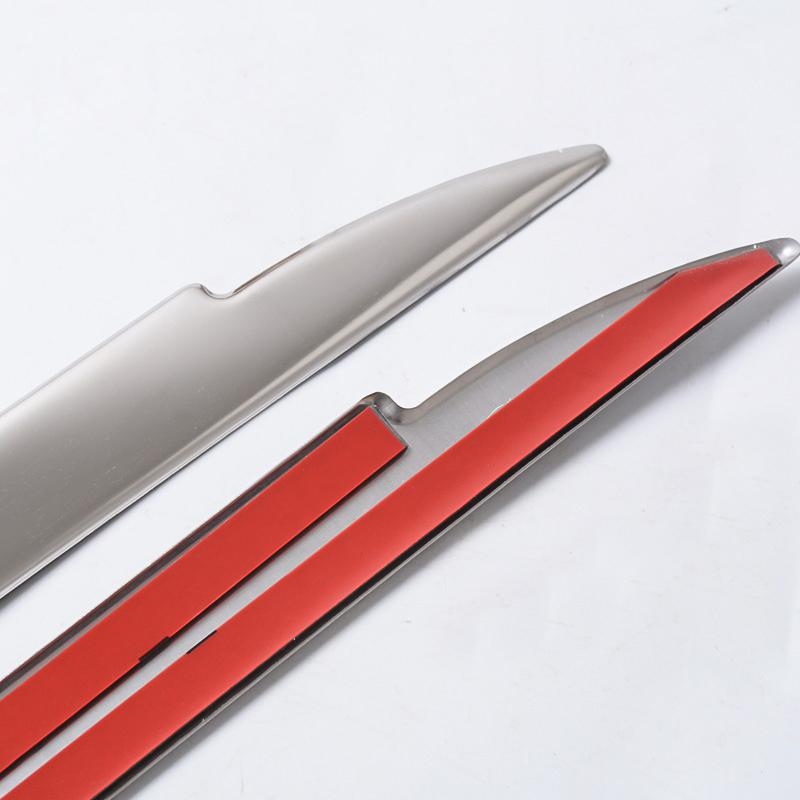 For 2012- Toyota Land Cruiser 200 Front Windshield Glass Stainless Steel Decoration LC200 Body Kit Modification Accessories