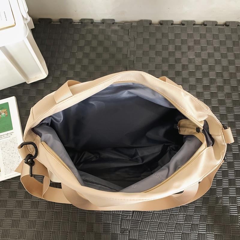 Men's Messenger Bag Large Capacity Student Crossbody Bag Women's Portable Commuter Shoulder Bag