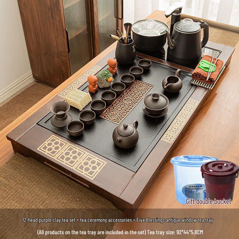 

Chaxun Chinese White Ceramic Tea Set