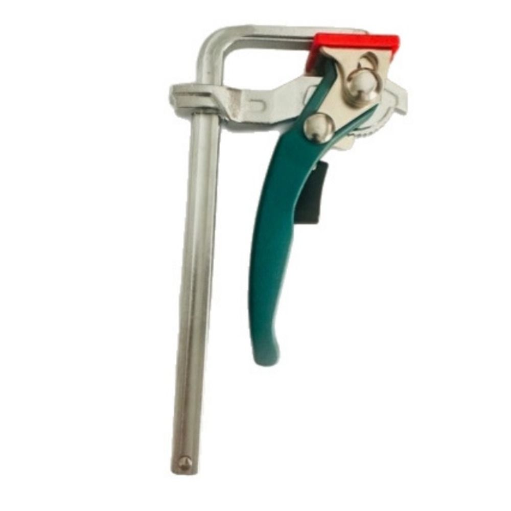 Zinc Zinc Alloy Steel Quick Release Clamp Quick Ratchet Bar Clamp Ratcheting Table Clamp Guide Rail System