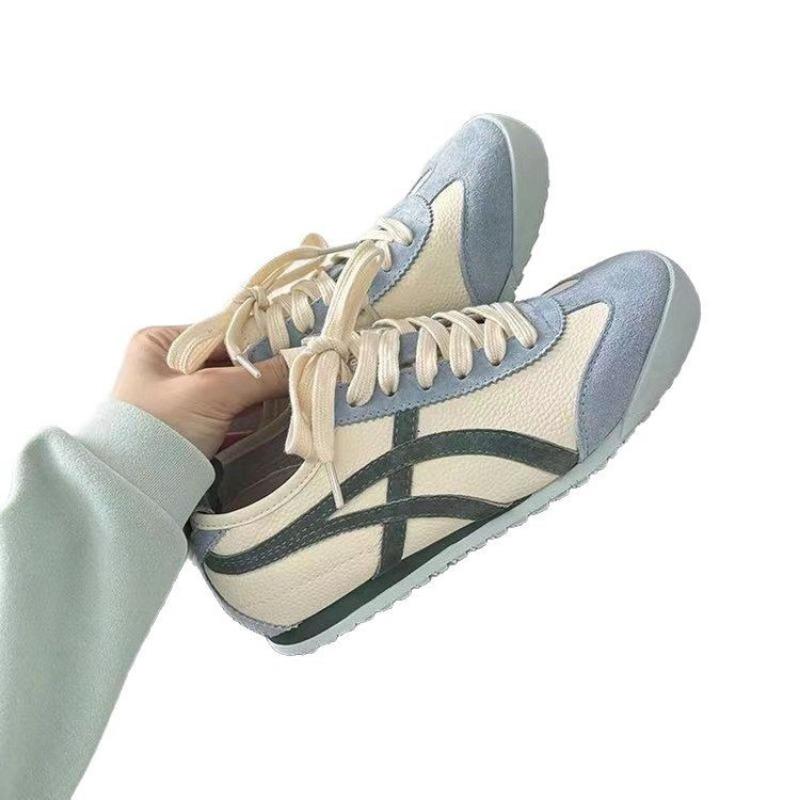 Niche Yellow Women's New Shoes Silver Retro Board Shoes Sports Trendy Shoes