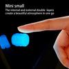4Pcs Car Tire Valves Caps Universal Luminous Plastic Decorative Cover Colorful Glowing Wheel Protector Bike Accessories