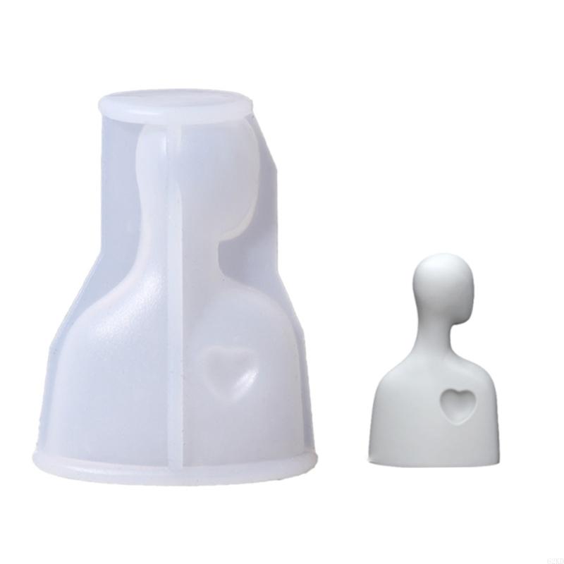 62KD Silicone Mold for Creating Scented Family Scene Dad Mom Child Portrait Soap Making Mould for Home Decoration