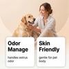 Spray de gestion des odeurs d'œstrus pour chiens et chats Support comportemental Contrôle des odeurs pendant la période d'œstrus Formule à base de plantes 100 ml