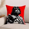 Movie S-Star W-Wars Darth V-Vader Baby Y-Yoda Pillow Case Office Cushions Suitable For Sofa Car Bedroom Decorative Cushion Cover