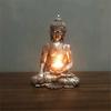 Resin Crafts Handmade Fine Workmanship 2 Colors Smooth Surface Buddha Statue for Bedroom