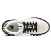 FILA Hike Fabric Synthetic Leather Round Toe Lace-Up Low-Top Dad Sneakers Women sneakers Black White F12W144132FWA