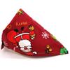 1 pieza Regalo de Navidad para Mascota Bufanda Triangular Baberos para Perro Toalla Bufanda Estampado Accesorios Disfraz para Mascota