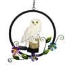 Owl Lights Resin Solar Lawn Lights Waterproof Garden Lights Chandelier