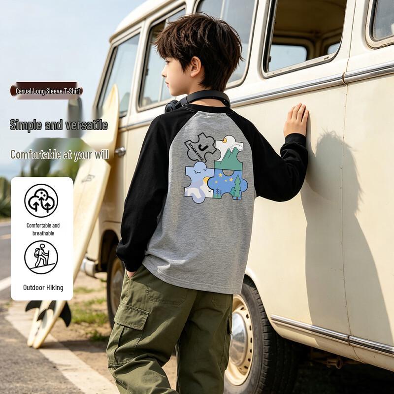 JEEP Kids Long Sleeve T-Shirt