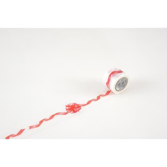 Masking Tape - MASKING TAPE (MT) - MT EX ribbon pink - Papier washi - Décoratif - Repositionnable