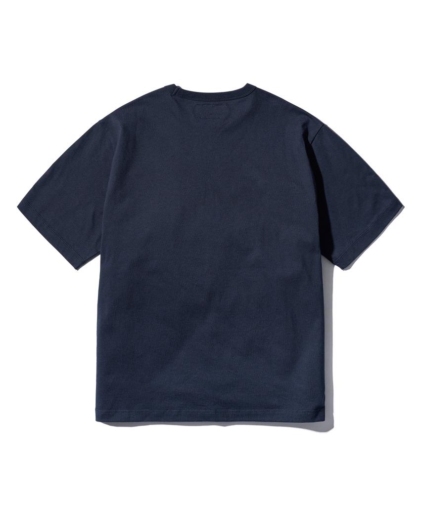 AECA (Woman) Everyday Aeca Clover Pocket Tee-Navy