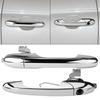Car Exterior Door Handle Chrome Left Hand Drive Exterior Outer Door Handle 68069943AC for Fiat 500 2012-2018