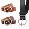 New Korean-style Fashionable Alloy Buckle Women's Belt, Versatile Jeans, Decorative Strap, Smooth and High-end Waist Belt for Women