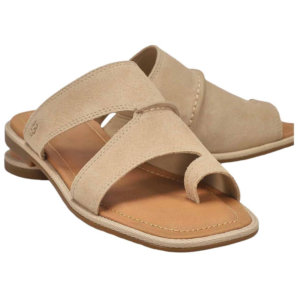 UGG Matira Fashionable Comfortable Rubber Sole Anti-Wear Slide Sandals Women Sandals Beige 1167472-MDSD