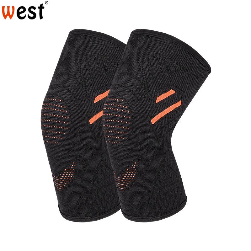 Unisex Sports Knee Pads - Nylon Knitting for Cycling, Basketball, and More - Enhanced Support and Protection