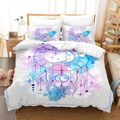 Juego de Cama Atrapasueños Impreso en 3D Tamaño King Queen Ultra Suave Sin Arrugas Funda Nórdica Niña para Niños Regalo Decoración de Dormitorio
