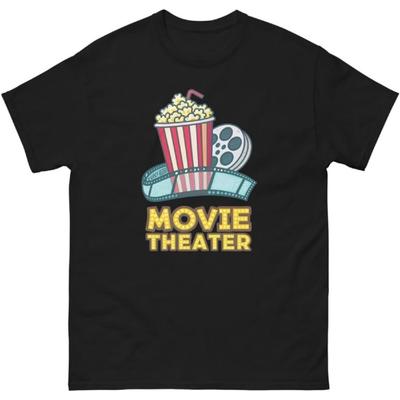 Movie Theatre Everyday Location Building Place T-Shirt