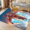Iron Man Flight Carpet For Playroom Bedroom Living Room Sofa Home Decorkids Game Area Rug Nonslip Floor Mat