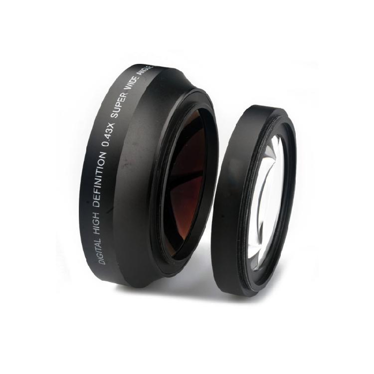 Wide Angle Lens with Macro 0.43x 67mm for Insects for Butterfly Flowers Shooting