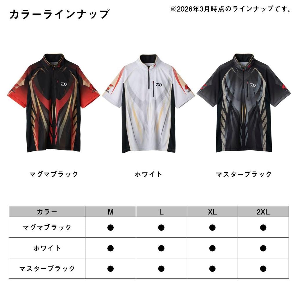 Daiwa Shirt DE-7125 Magma Black M