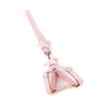 Dog Harness Leash Adjustable Comfortable Handle Safe Pet Vest with Traction Rope for Cat Walking Pink 1.5x120cm