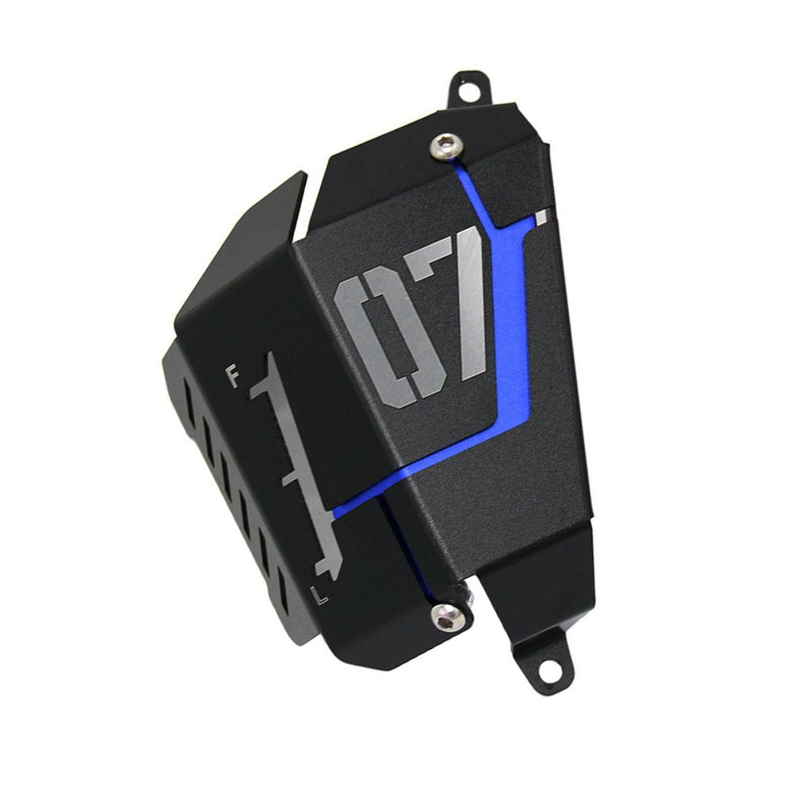 

MT07 FZ07 Coolant Recovery Tank Shielding Cover For Yamaha MT 07 FZ 07 2014 2019 синий