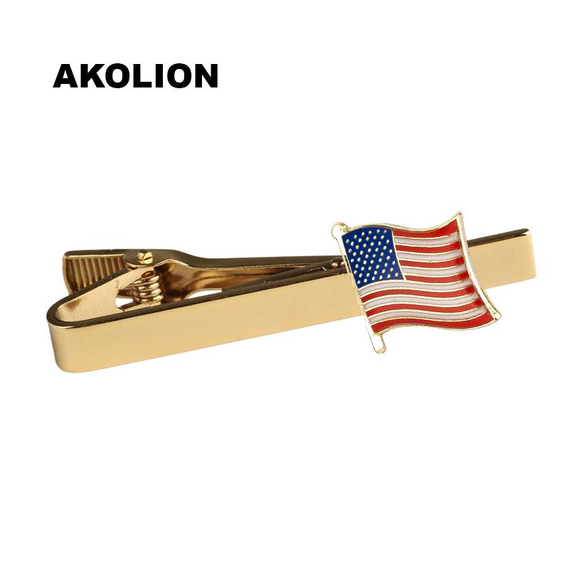 

U.S.A Flag Badge Tip Clips Lapel Pin Brooches Pins Flag badge Brooch Badges