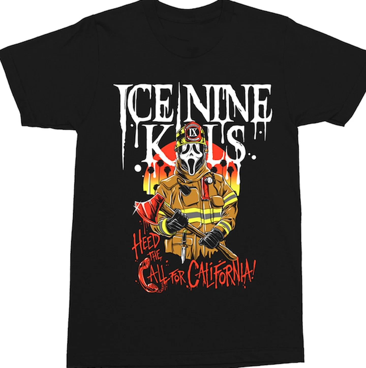 

HOT NEW Ice Nine Kills black 100% Cotton T-shirt Mens Tees Top Unisex Tee All sizes 2F102 4XL