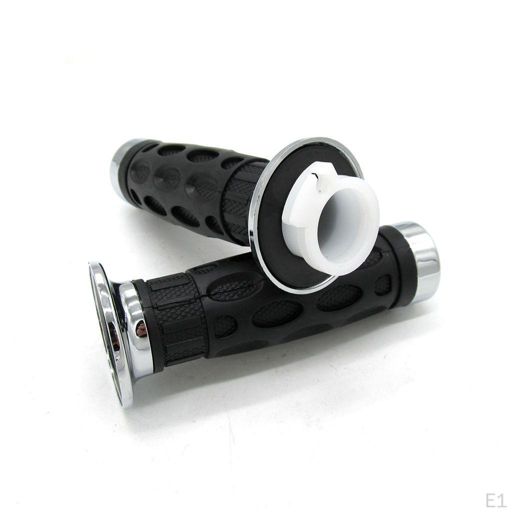 2 Pcs. 22mm Universal Handles Handlebar Grips Made of High Quality Rubber
