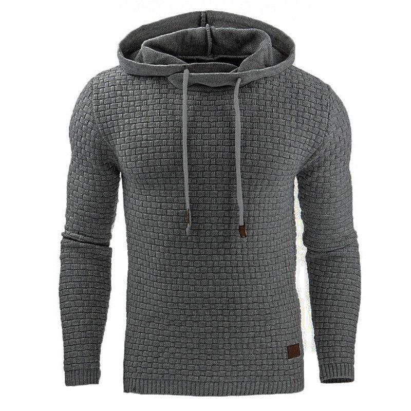 Men's Soft Hooded Pullover Jacket In Fashionable Colors For Stylish Comfort