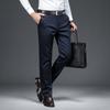 2024 Autumn And Winter New Men'S Casual Pants, Loose Straight Leg Pants With Thick Fleece And Business Warm Pants