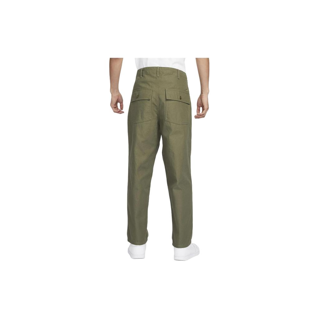 Nike Casual Pants Men's Medium Olive Green (Unisex) Casual Pants FV5534 222