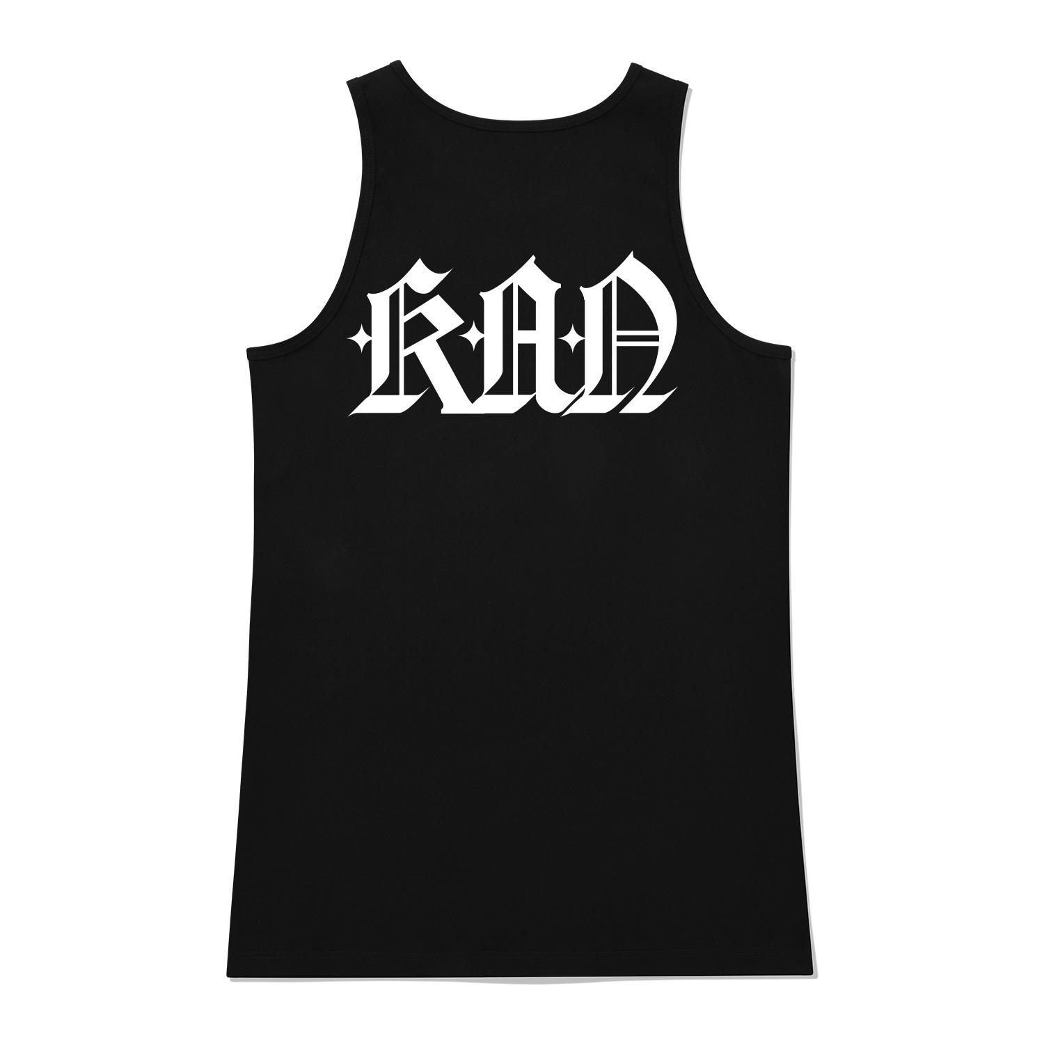 Khan 6312 Ksb0099 The Khan Long Sleeveless - Black Black/L