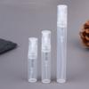 10 Stück 2/3/5 ml Mini Klare Kunststoff Leere Parfümflasche Nachfüllbare Sprühflasche Zerstäuber Behälter Damen Reise Parfümflaschen