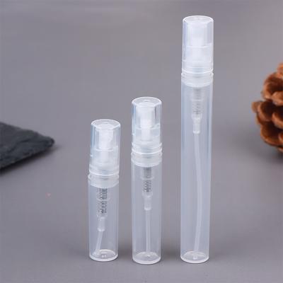 10 Pièces 2/3/5 ml Mini Bouteille de Parfum Vide en Plastique Transparent Bouteille Pulvérisateur Rechargeable Contenant Bouteilles de Parfum de Voyage pour Femmes