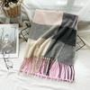 Imitationskaschmirschal Damenmode Herbst und Winter High-End-Feeling Karoschal Neuer Herrenschal Schal