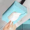 Tissue Holder For Car Soft Tissue Box Cover Napkin Holder Multi-functional Towel Box Cover Tissue Box For Holds Mobile Phones