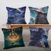 Classic E-Elden Games R-Ringes Decorative Room Aesthetics Pillow Case Home Decor Bedroom Sofa Bed Couch Pillow Cover 45x45