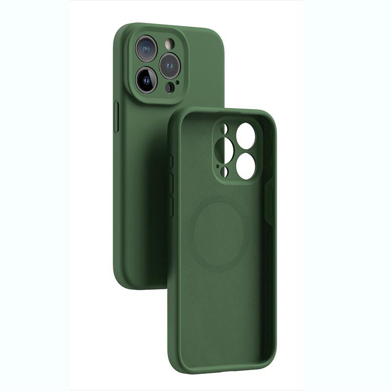 

Високоякісний розкішний рідкий силіконовий зарядний чохол для iPhone 16 15 14 Pro Max Силіконова кришка для телефону з магнітною зарядкою для iPhone 12 13 Pro Max iPhone 16