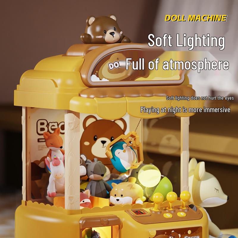 2025 Large Coin-Operated Claw Machine Toy for Kids - Perfect Birthday Gift for Boys & Girls