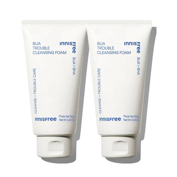 Bija Trouble Cleansing Foam 150g x 2