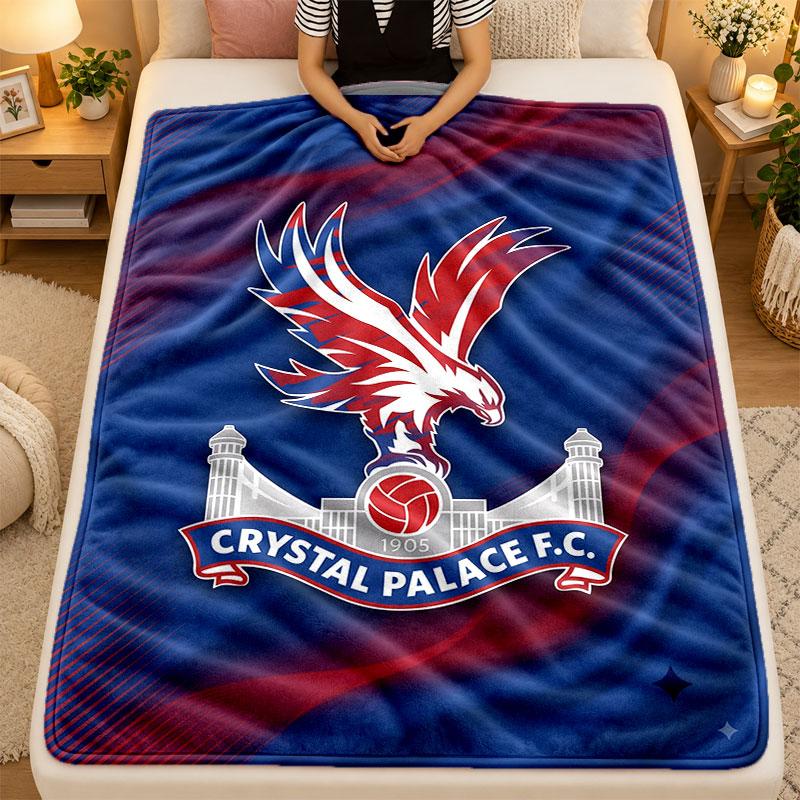 Flannel BlanketCrystal Palace Warm Soft Throw Blanket for Indoor Sofa Bed Living Room Use