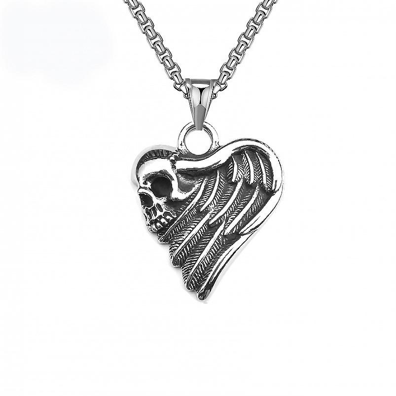 Nordic Double Axe Necklace Trendy Pendant Accessories ,A Gift for My Boyfriend