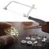 Portable U Shape Hacksaw Saw Bow Frame DIY Jewelry Making Cutting Tool with Saw Blade