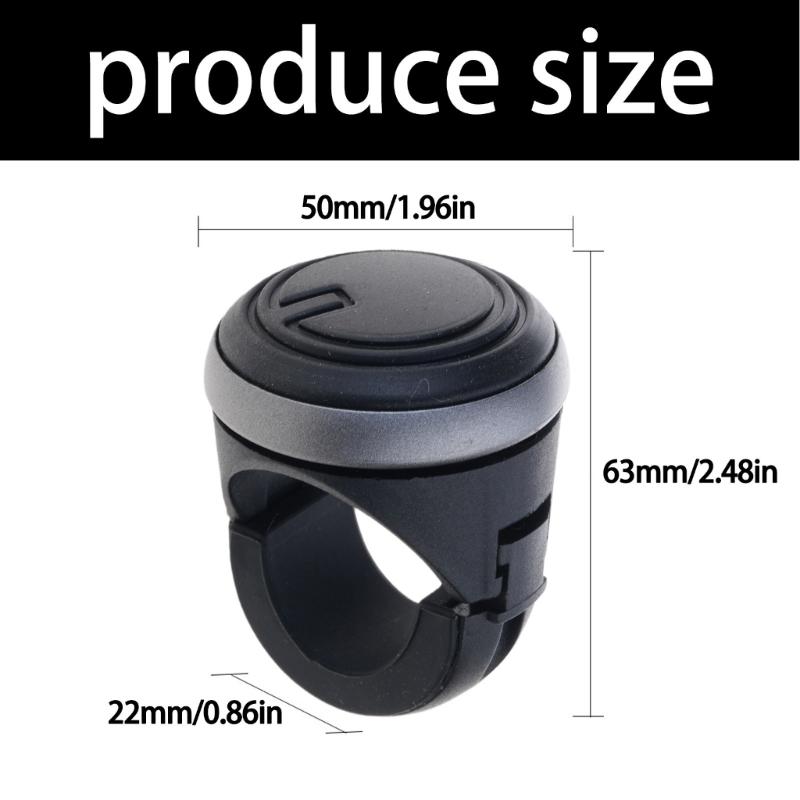 Metal Bearing Steering Wheel Rotating Ball Small Design Wheel Assist Ball Improves Vehicle Handling for Tight Spaces