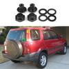 Rear Window Glass Strut Hardware Kit Replacement Fit for Honda Civic 3Dr Hatchback 1992-1995 for Honda CRV 1997-2001 Durable Aluminum Repair Set
